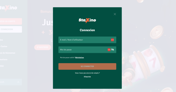 Staxino Casino